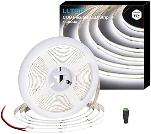 COB LED Strip Lights Daylight White 6000K — LED Strip Lights, LLTOP