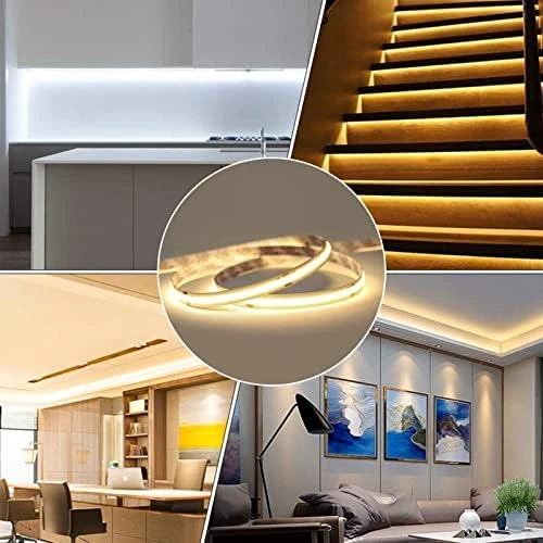 COB LED Strip Lights Daylight White 6000K — LED Strip Lights, LLTOP