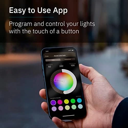 Color Bulb 2-Pack — Smart Light Bulb, abode