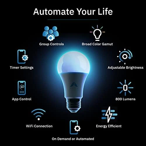 Color Bulb 2-Pack — Smart Light Bulb, abode