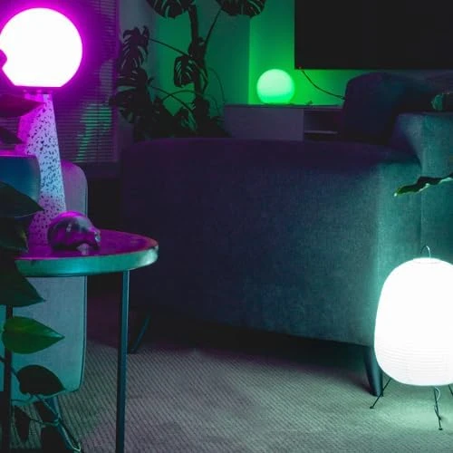 Color Smart Candle LED Bulb with Flame Effect — Smart Light Bulb, LIFX