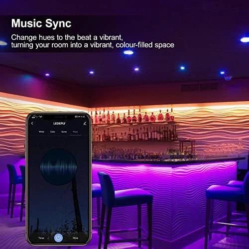 GU10 Smart Spot Light Bulb — Smart Light Bulb, LEDEPLY