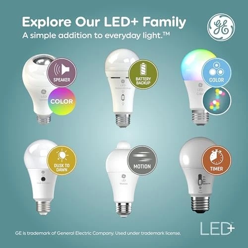 LED+ A21 LED Light Bulb — Smart Light Bulb, GE