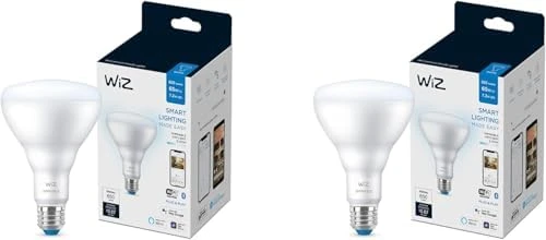 LED Smart Bulb - Pack of 2 - 650 Lumen - E26 - Indoor — Smart Light Bulb, WiZ Connected