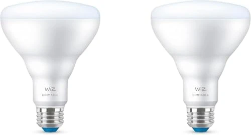 LED Smart Bulb - Pack of 2 - 650 Lumen - E26 - Indoor — Smart Light Bulb, WiZ Connected