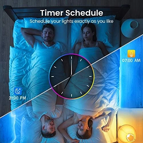 LED Strip Lights, 100ft with Remote and App Control — LED Strip Lights, TJOY