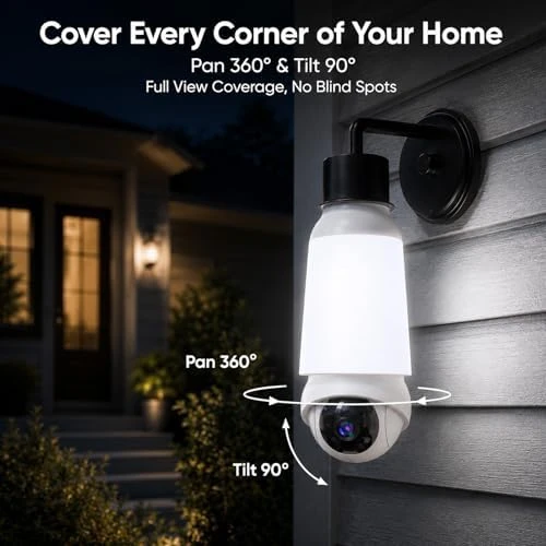 Light Bulb Security Camera — Security Camera, JCMNETE