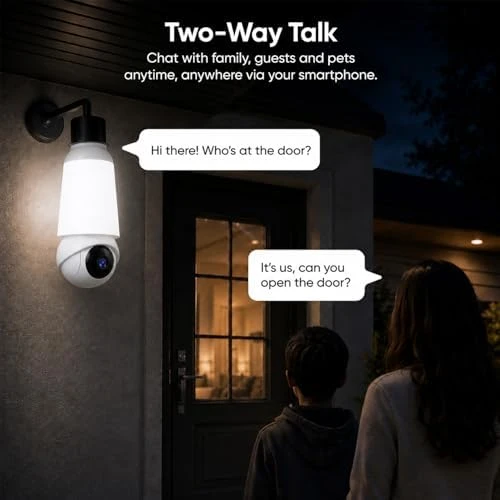 Light Bulb Security Camera — Security Camera, JCMNETE