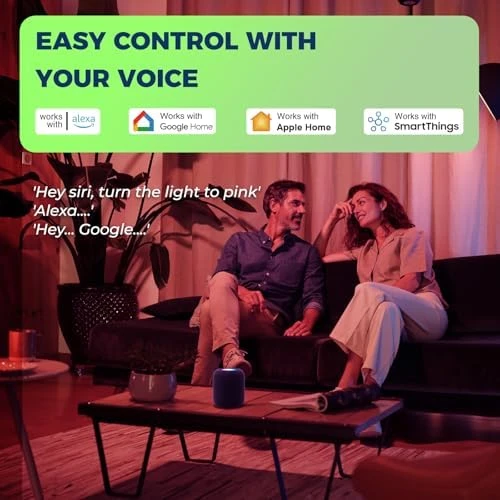 Matter Candelabra Smart Light Bulbs 60W Equivalent — Smart Light Bulb, Lightinginside