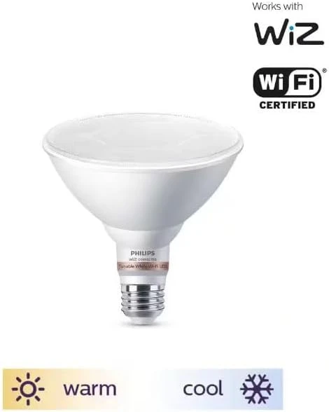PAR38 LED Smart Wi-Fi Tunable White Light Bulb — Smart Light Bulb, Philips