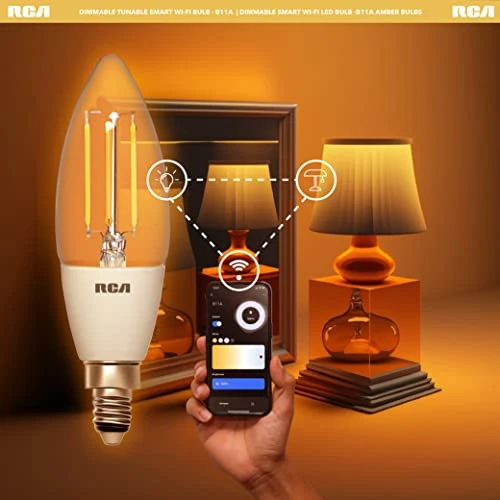 RCA WiFi Smart Light Bulbs — Smart Light Bulb, RCA