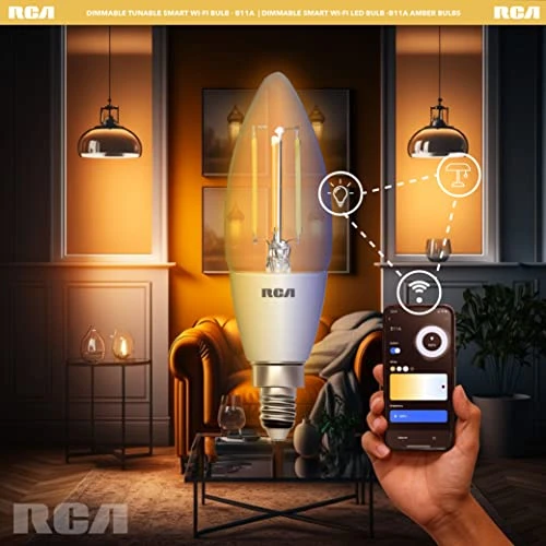 RCA WiFi Smart Light Bulbs — Smart Light Bulb, RCA
