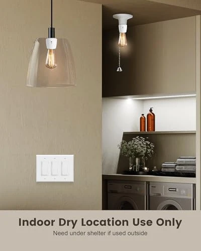Remote Control Light Socket with Wall Switch — Smart Light Bulb, SURAIELEC