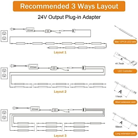 Smart Dimmable Strip Lighting Kit — LED Strip Lights, Lenarinter