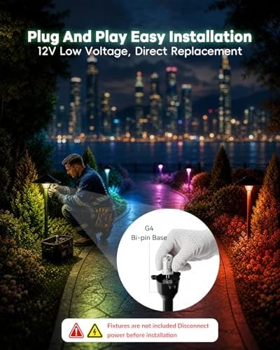 Smart G4 LED Bulb Color Changing — Smart Light Bulb, Makergroup