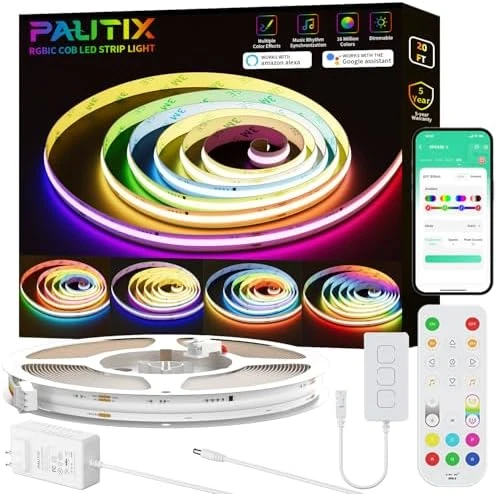 Smart IC COB LED Strip Lights — LED Strip Lights, PAUTIX