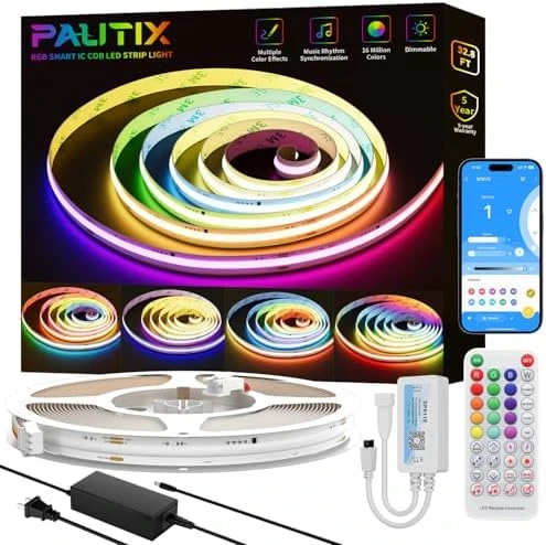 Smart IC COB LED Strip Lights — LED Strip Lights, PAUTIX