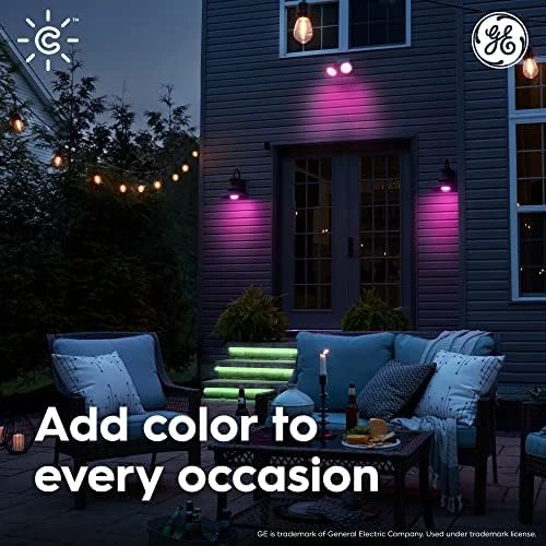 Smart LED Light Bulb, Color Changing — Smart Light Bulb, GE Lighting
