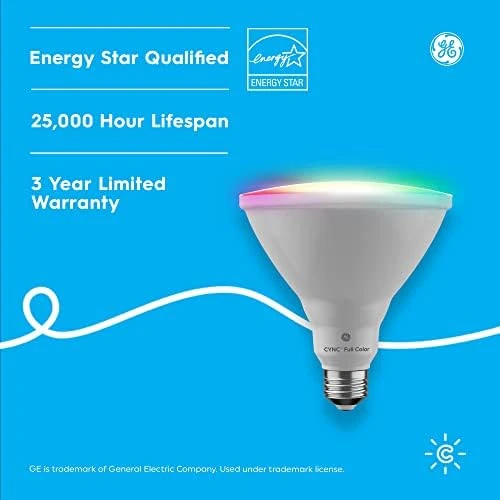 Smart LED Light Bulb, Color Changing — Smart Light Bulb, GE Lighting