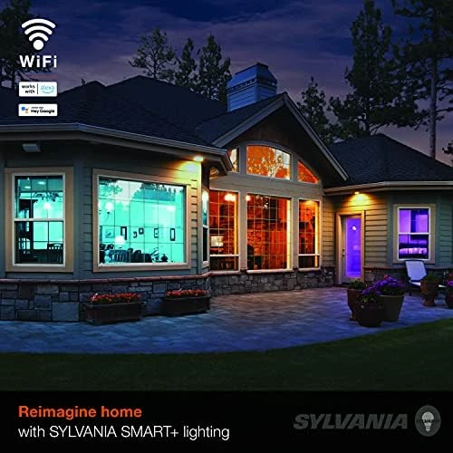 Smart LED WiFi Full Color Light Strip, 6.5 ft, Dimmable — LED Strip Lights, Sylvania