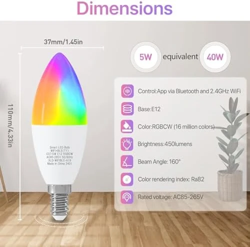Smart Light Bulb — Smart Light Bulb, ORALUCE
