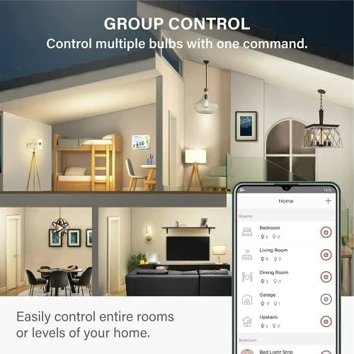 Smart Light Bulbs, Retro WiFi Light Bulbs, Vintage Filament LED Light Bulbs, Smart Edison Bulbs That Work with Alexa &... — Smart Light Bulb, Sengled