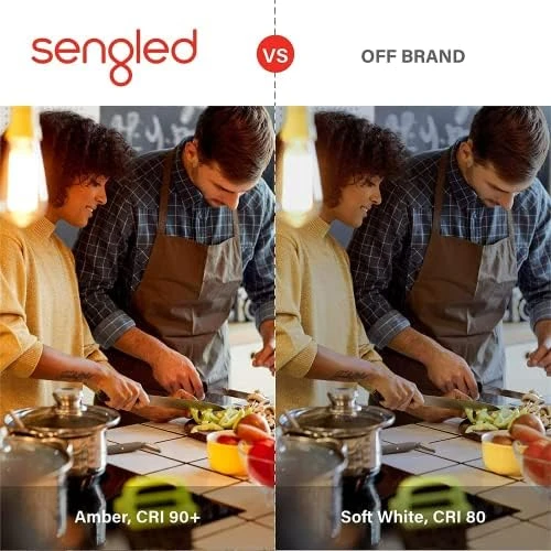 Smart Light Bulbs, Retro WiFi Light Bulbs, Vintage Filament LED Light Bulbs, Smart Edison Bulbs That Work with Alexa &... — Smart Light Bulb, Sengled