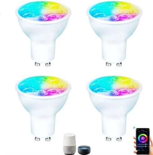 Smart MR16 LED Bulb Dimmable Color Changing — Smart Light Bulb, Wixann