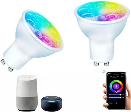 Smart MR16 LED Bulb Dimmable Color Changing — Smart Light Bulb, Wixann