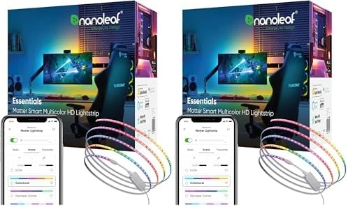 Smart Multicolor LED Lightstrip 200" — LED Strip Lights, Nanoleaf