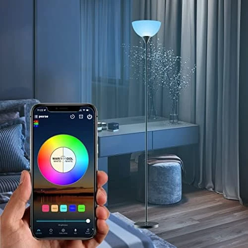 Smart RGB Floor Lamp — Smart Light Bulb, PESRAE