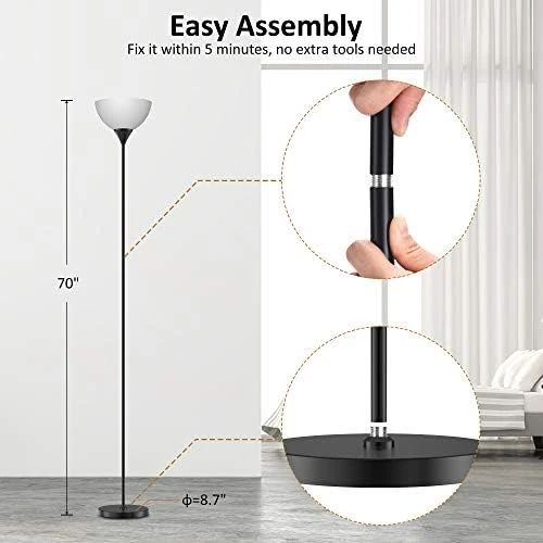 Smart RGB Floor Lamp — Smart Light Bulb, PESRAE