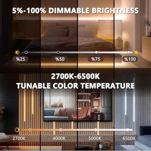 Smart Silicone LED Strip for Recessed Lighting — LED Strip Lights, Visit the V4light Store
