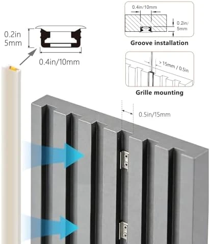 Smart Silicone LED Strip for Recessed Lighting — LED Strip Lights, Visit the V4light Store
