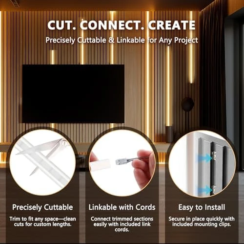 Smart Silicone LED Strip for Recessed Lighting — LED Strip Lights, Visit the V4light Store