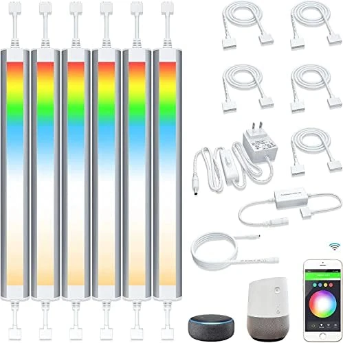 Smart Under Cabinet Lighting Strip Lights White & Color Changing Dimmable — LED Strip Lights, LAMPAOUS