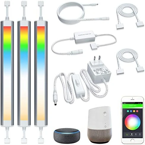 Smart Under Cabinet Lighting Strip Lights White & Color Changing Dimmable — LED Strip Lights, LAMPAOUS