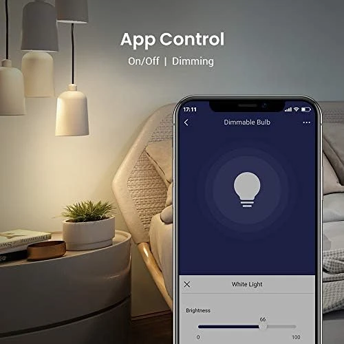 Smart Wi-Fi Bulb, RGB Multicolor Changing Dimmable LED Light — Smart Light Bulb, Broadlink