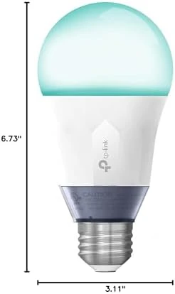 Smart Wi-Fi LED Light Bulb - Multicolor, Dimmable, A19 — Smart Light Bulb, TP-Link