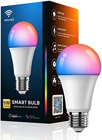 Smart WiFi Light Bulb (9W) — Smart Light Bulb, YHW