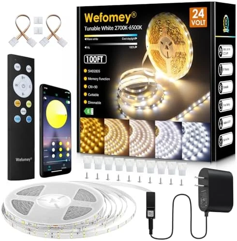 White LED Strip Lights — LED Strip Lights, Wefomey
