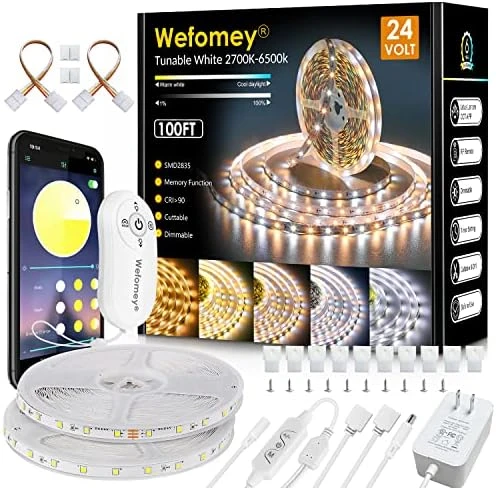 White LED Strip Lights — LED Strip Lights, Wefomey