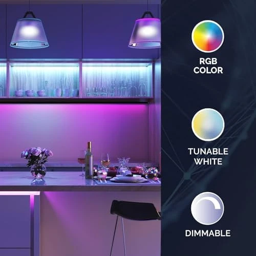 WiFi-Control R20 LED Color-Changing and Tunable White Smart Light Bulb — Smart Light Bulb, Satco