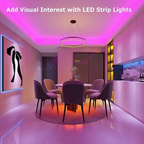 100ft LED Lights for Bedroom (2 Rolls of 50ft) — LED Strip Lights, ZOZOO