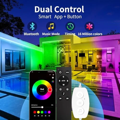 50ft Outdoor LED Strip Lights — LED Strip Lights, KSIPZE