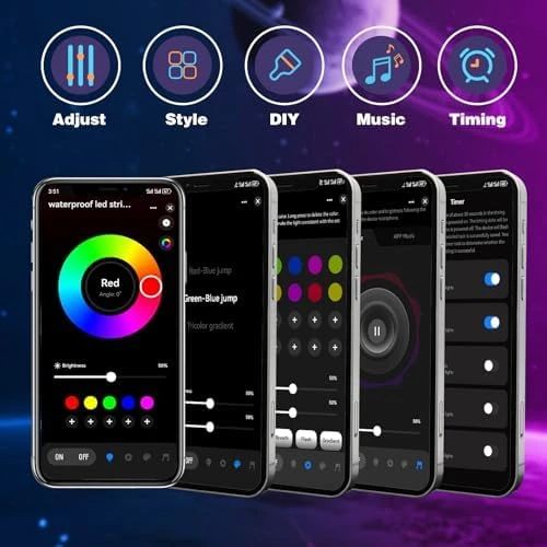 50ft Outdoor LED Strip Lights — LED Strip Lights, KSIPZE