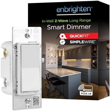 800 Series Z-Wave On/Off Toggle Switch — Smart Switch, Enbrighten