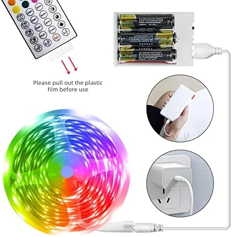 Battery Operated LED Strip Lights 32.8ft — LED Strip Lights, RUISHINE