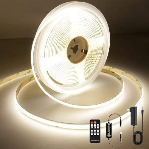 COB LED Strip Light Warm White — LED Strip Lights, AXMOTUT