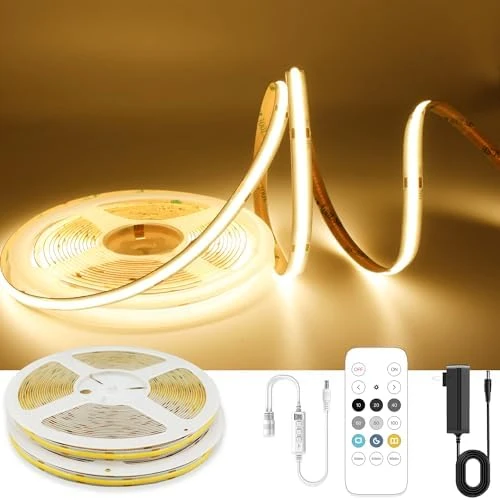 COB LED Strip Light Warm White — LED Strip Lights, AXMOTUT